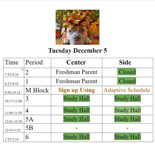 Tuesday